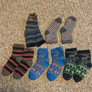 Bundle Set of 5 Cozy Cabin Socks Youth One Size Field & Stream Dick’s Sporting
